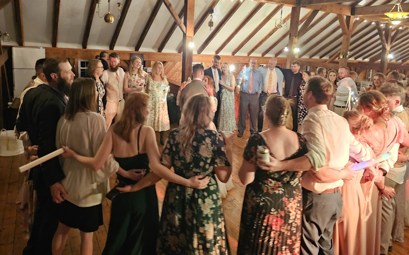 corry pa wedding dj, clymer ny wedding dj, john gallagher